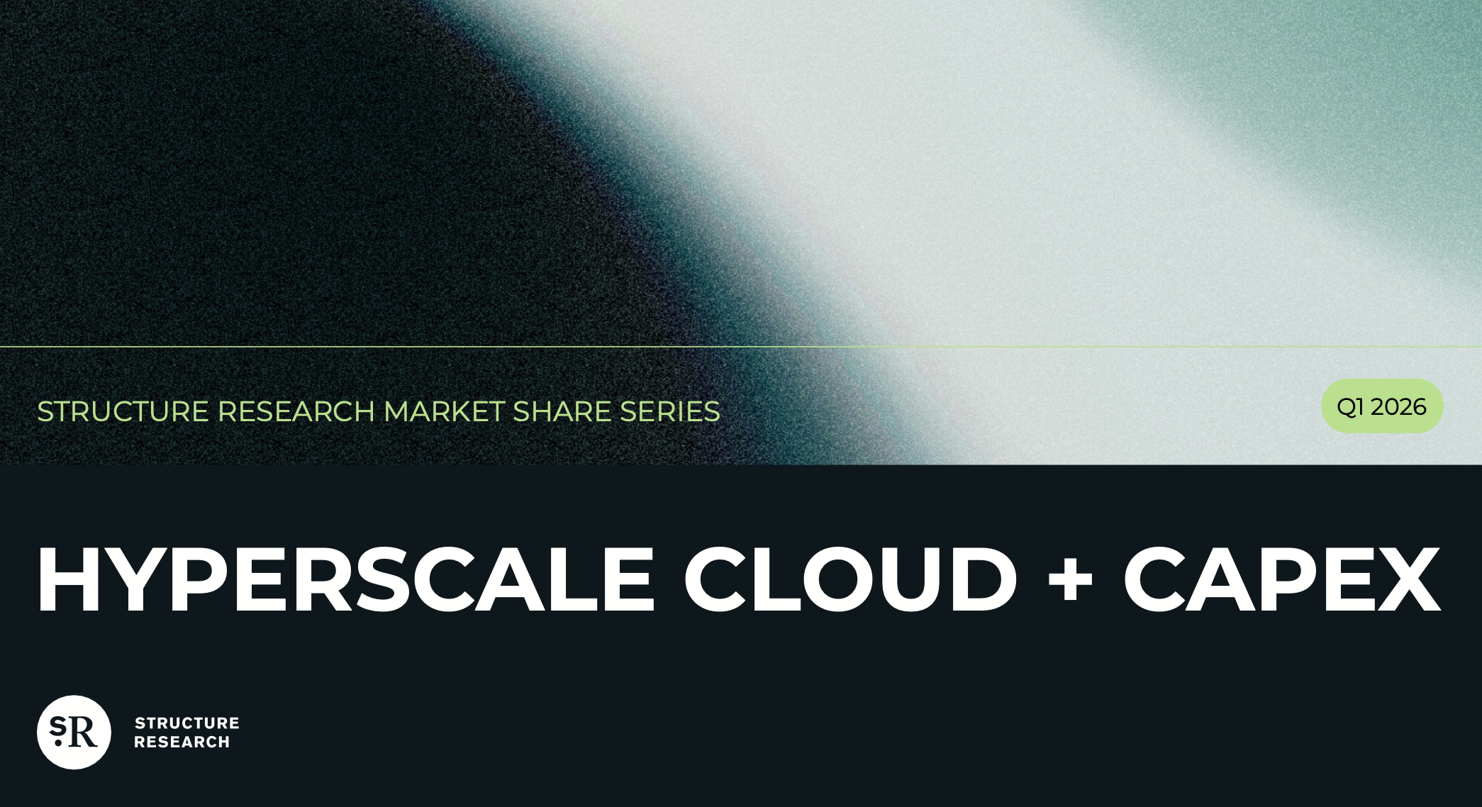 Market Share Report: Hyperscale Cloud + Capex Q1 2026